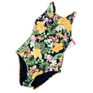 Hurley Ladies Swimsuit Floral Tropical Size Medium NWT